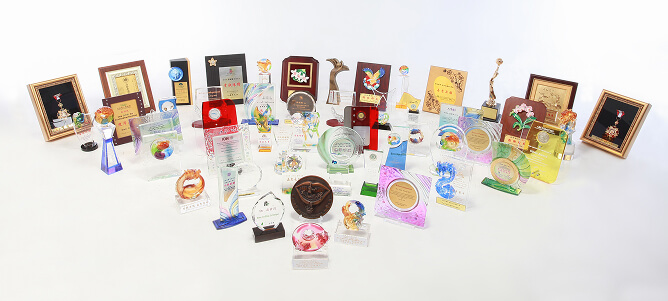 温世政院士獲獎獎盃